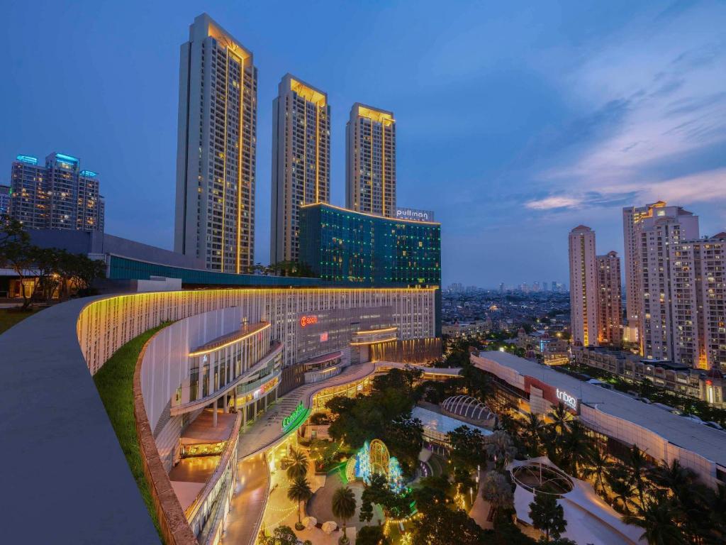Exterior view, Pullman Jakarta Central Park Hotel in Jakarta