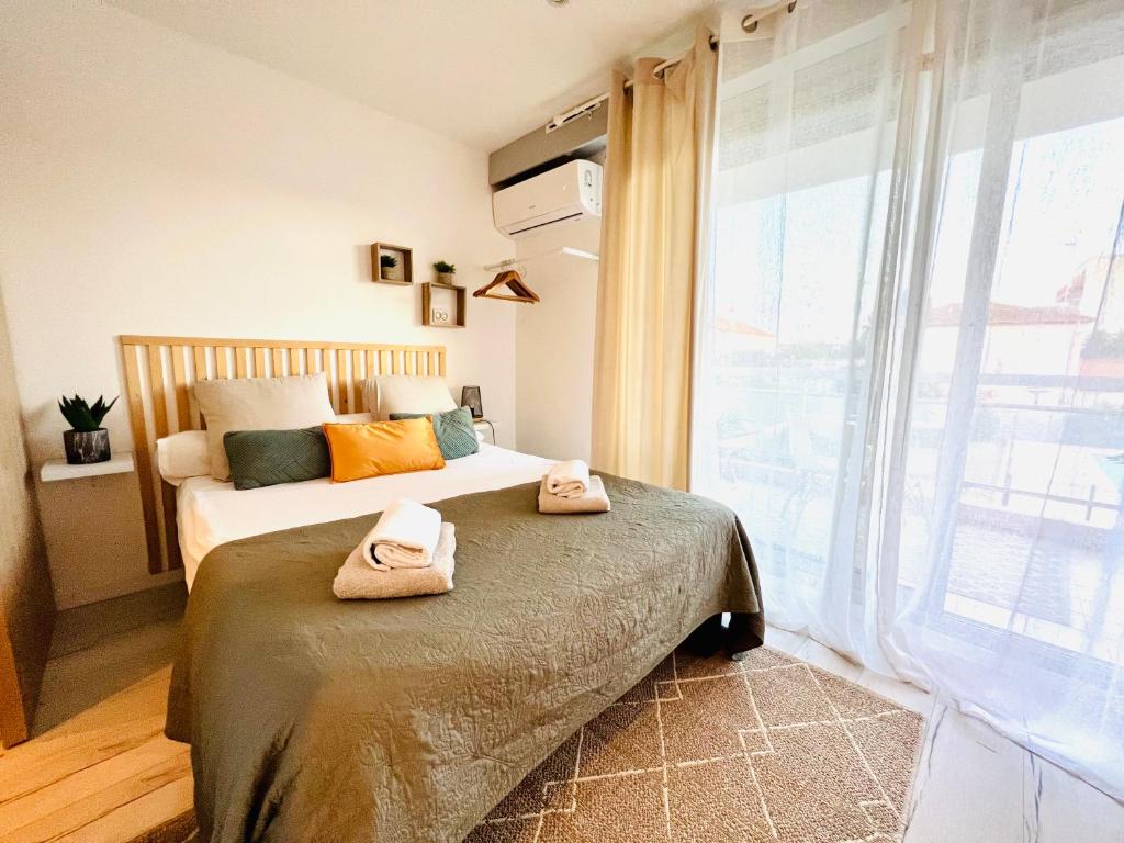 LES PALMIERS - Appartement avec piscine proche plages - Wifi et Clim - 1