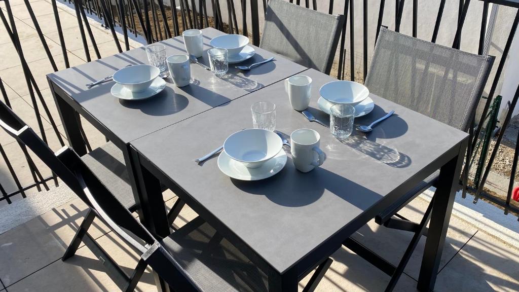 Les Papillons du Ventoux - La Petite Tortue - één slaapkamer met terras - 5