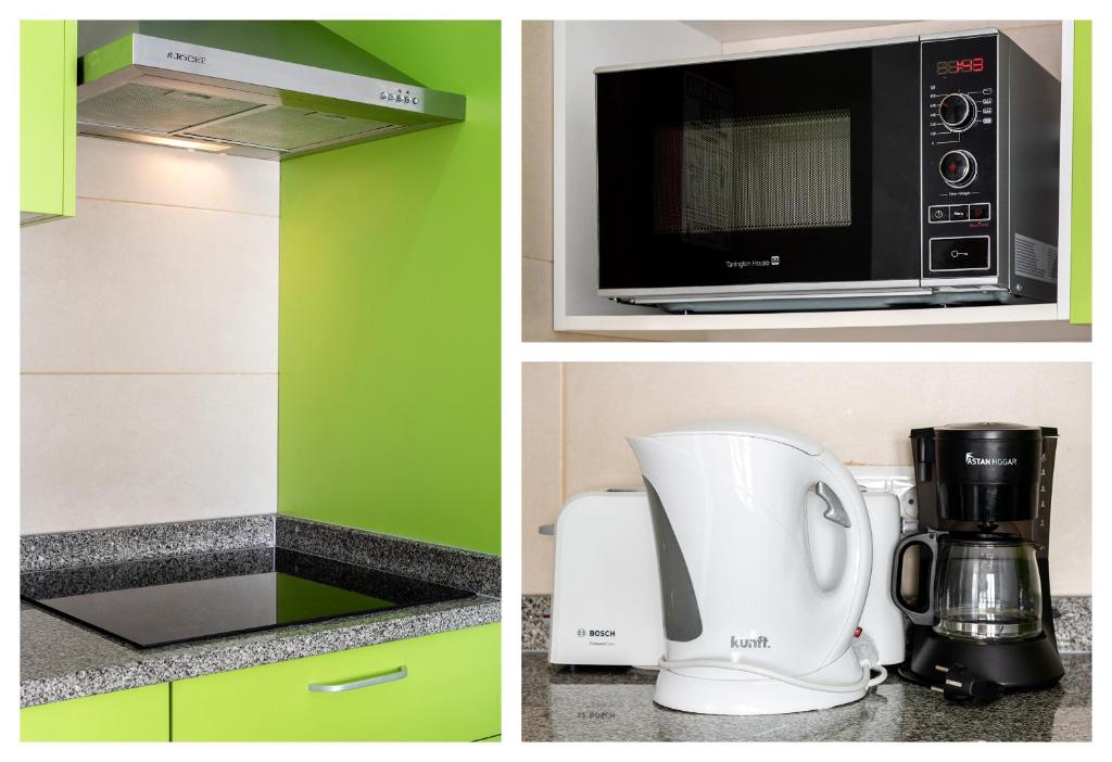 Kitchen, Apartamentos Mirante da Rocha in Portimao