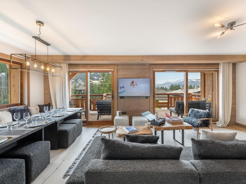 Appartement spacieux avec accès bien-être, proche des pistes et du centre de Megève - FR-1-569-46 - 4