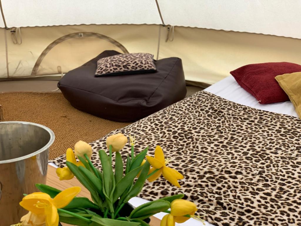Up to 22 off Home Farm Radnage Glamping Bell Tent 6, with Log Burner