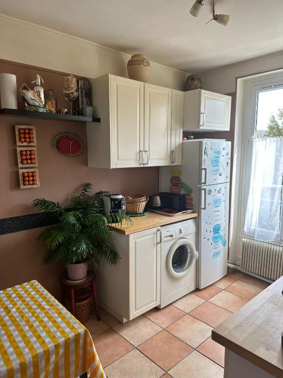 PARIS 14e calme 30m2- cuisine -Métro Glacière - 5