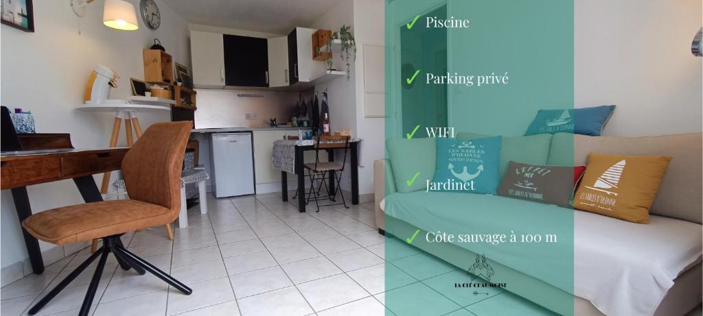 Semaphore Plat - Maisonnette -residence - piscine, Les Sables-dʼOlonne