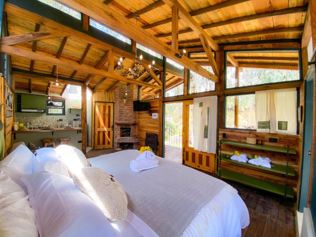 "Suite Cabaña Cantodeagua - Jacuzzi -Refugio en Reserva Natural Urbana - Villa de Leyva" - 5