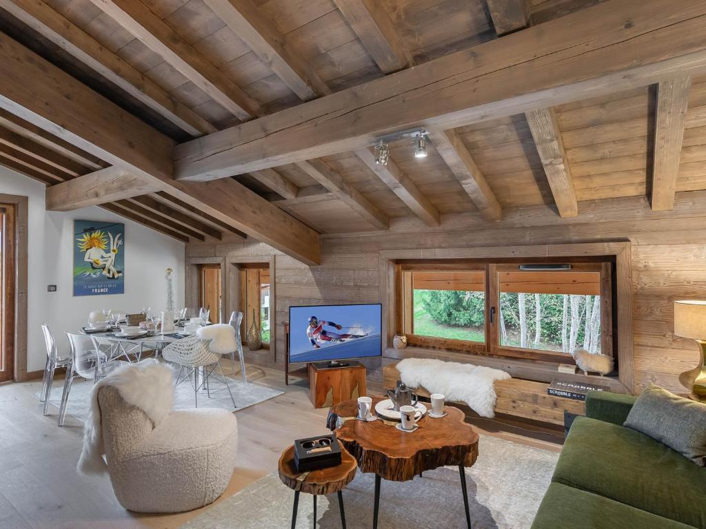 Charmant appartement Megève avec balcon, sauna et hammam - FR-1-569-55 - 2