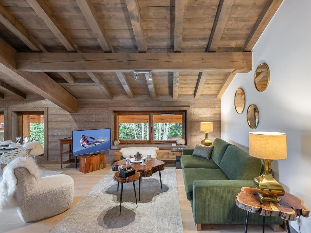 Charmant appartement Megève avec balcon, sauna et hammam - FR-1-569-55 - 1