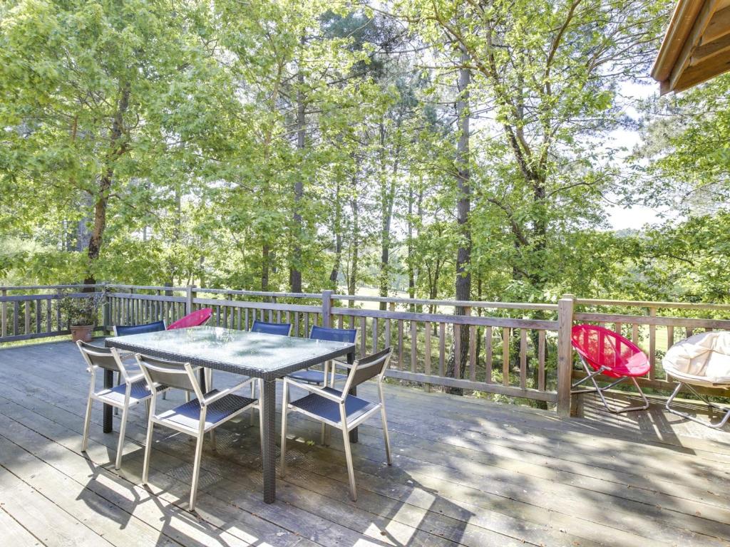 Belle villa en bois 6 personnes avec terrasse et Wi-Fi à Biscarrosse - FR-1-521-71 - 3