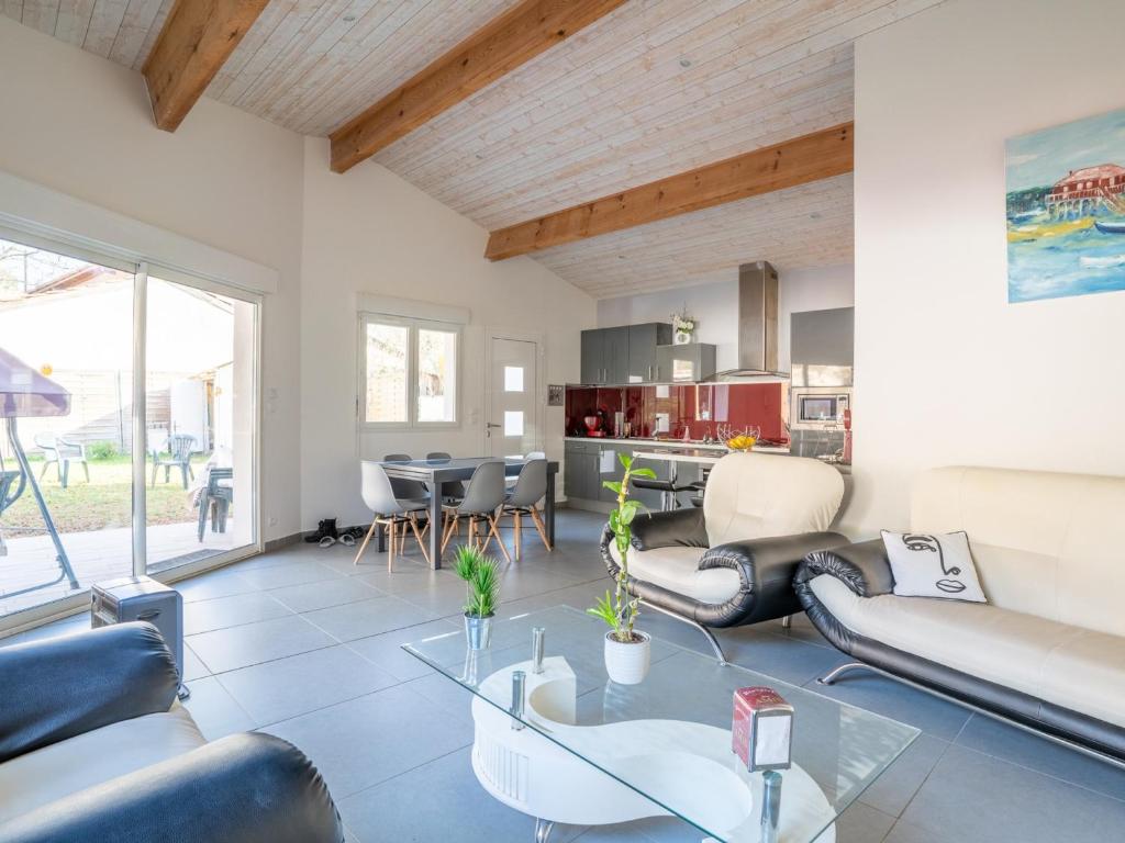 Maison contemporaine à Biscarrosse Lac - 6 pers, proche lac, jardin, quartier calme, avec WIFI - FR-1-521-112 - 3