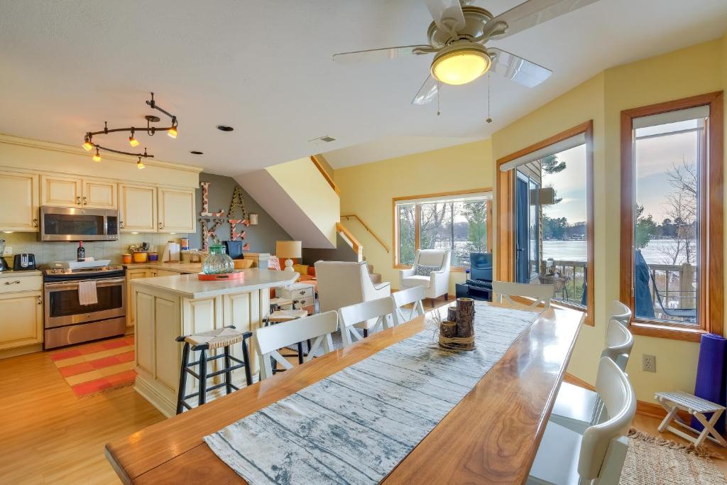 Elk Rapids Condo with Balcony Overlooking Elk Lake!, Elk Rapids