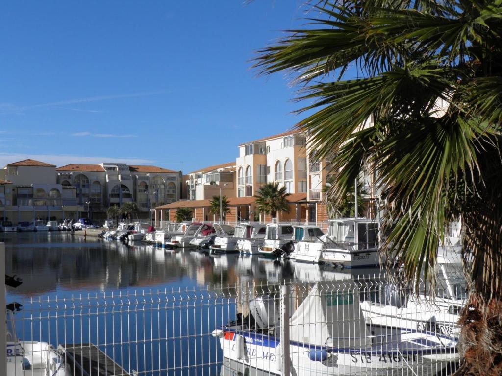 2 pièces cabine Sète avec vue sur canal et parking privé - FR-1-338-311 - 5