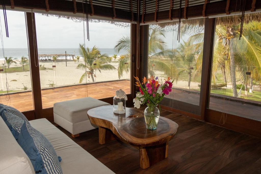 View, Hotel Escondido in Puerto Escondido