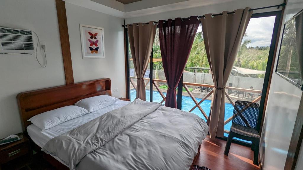 Balcony/terrace, Bakawan Hideaway Resort & Restaurant in Tomas Oppus