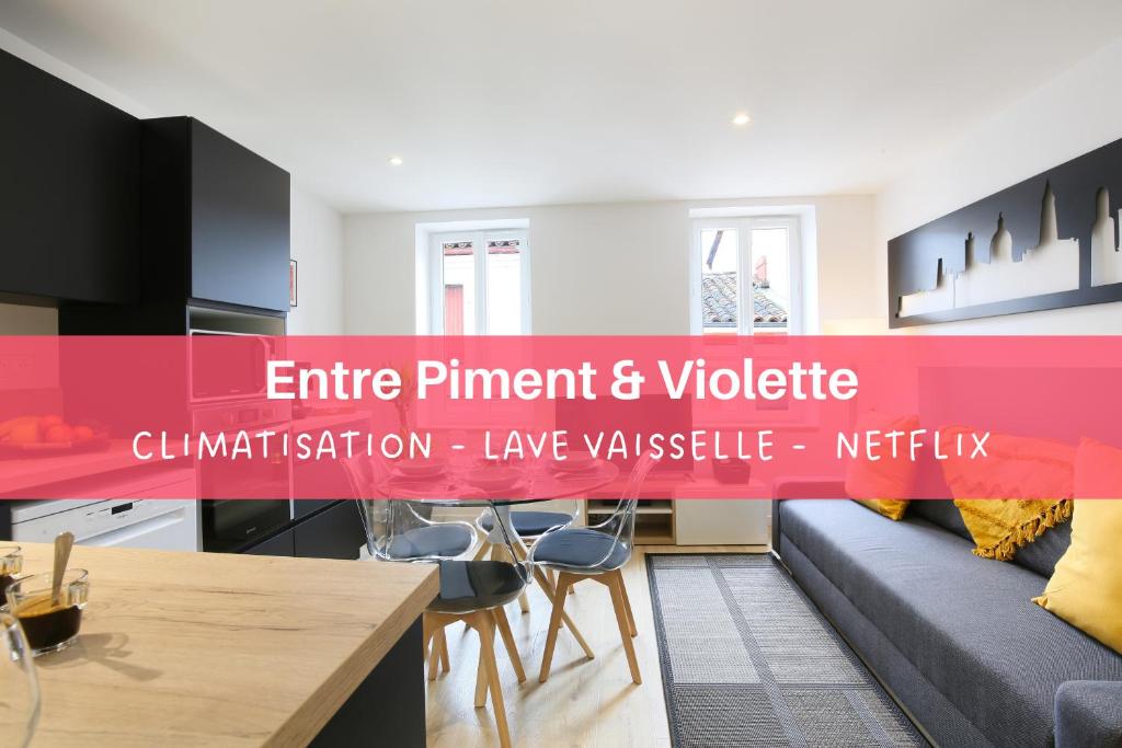 expat renting - Entre Piment & Violette - Saint Michel, Toulouse