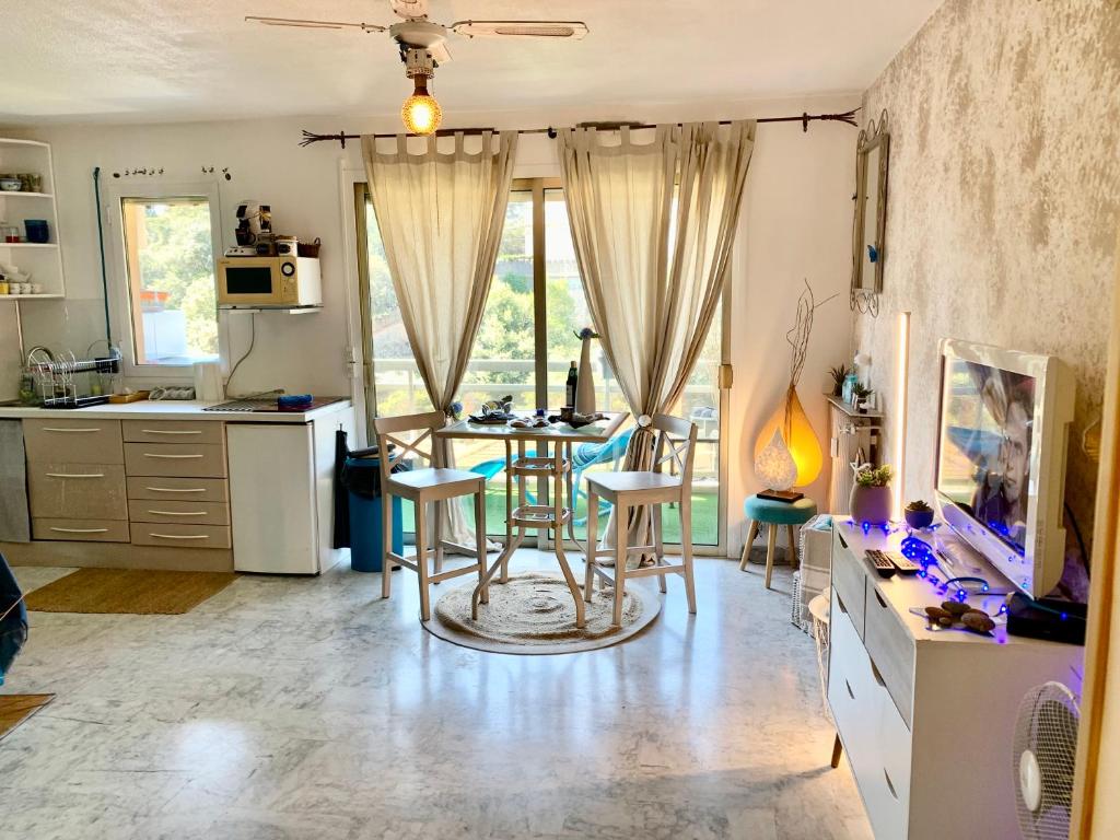 Luxurious Studio in Cannes 450m from sea with Terrace and Air Conditioning and private Parking - 3