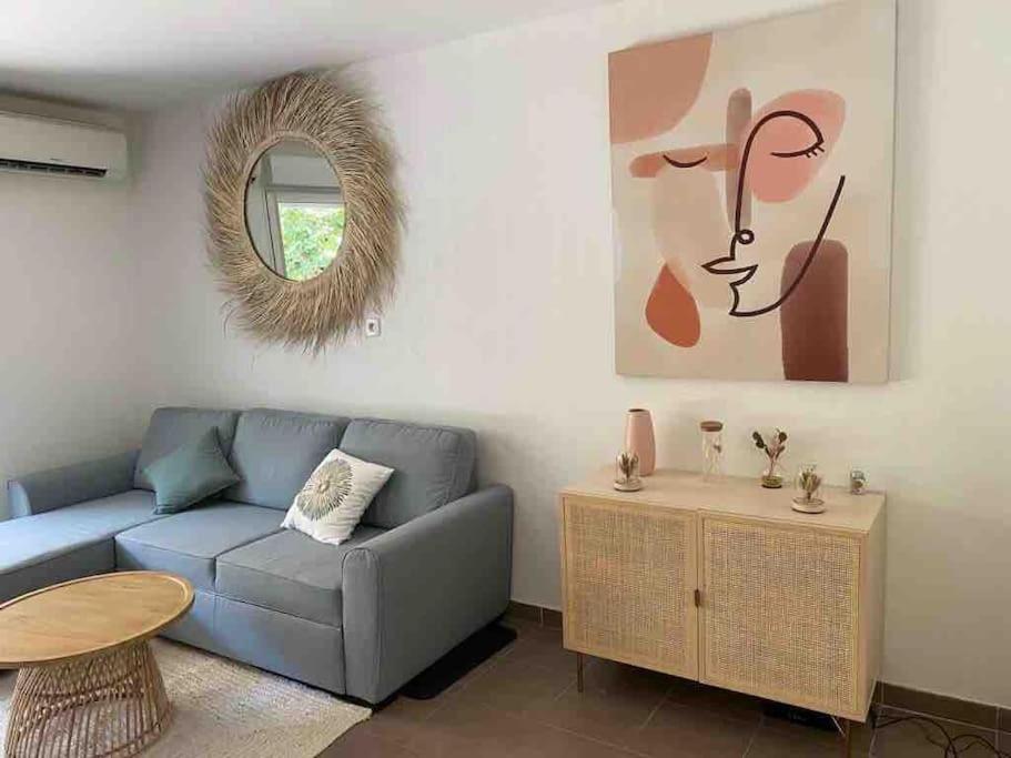 Oasis design grand T3 au calme à Fréjus avec jardin privé - 3