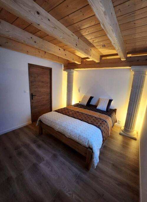 Domaine Le Manoir, bain nordique privé, vue Mont-Blanc - 5