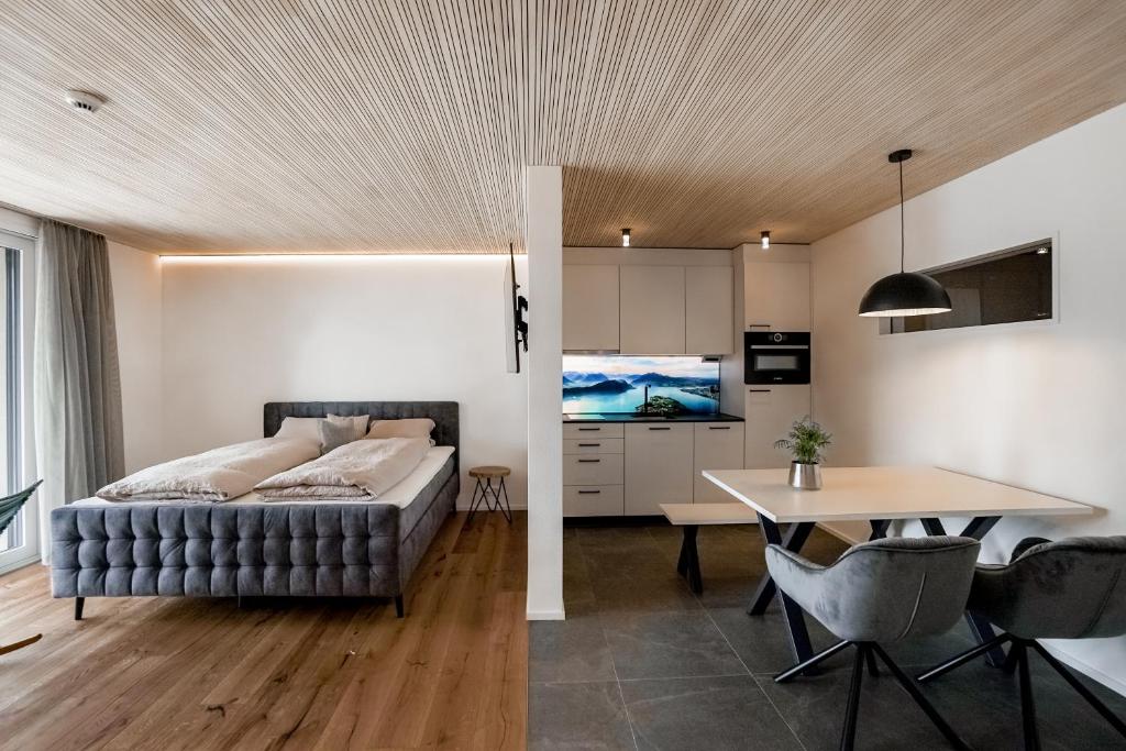 สตูดิโอพร้อมวิวทะเลสาบ