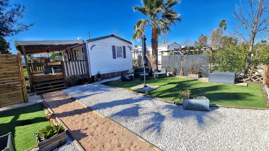 Mobil home 6 personnes camping 4* Les Pins Maritimes - 4