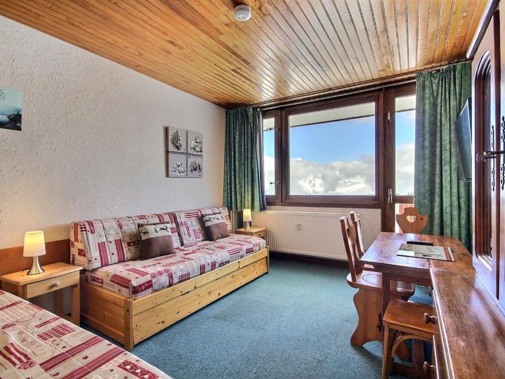 Studio pour 3 pers., vue Mont-Blanc, balcon - 1