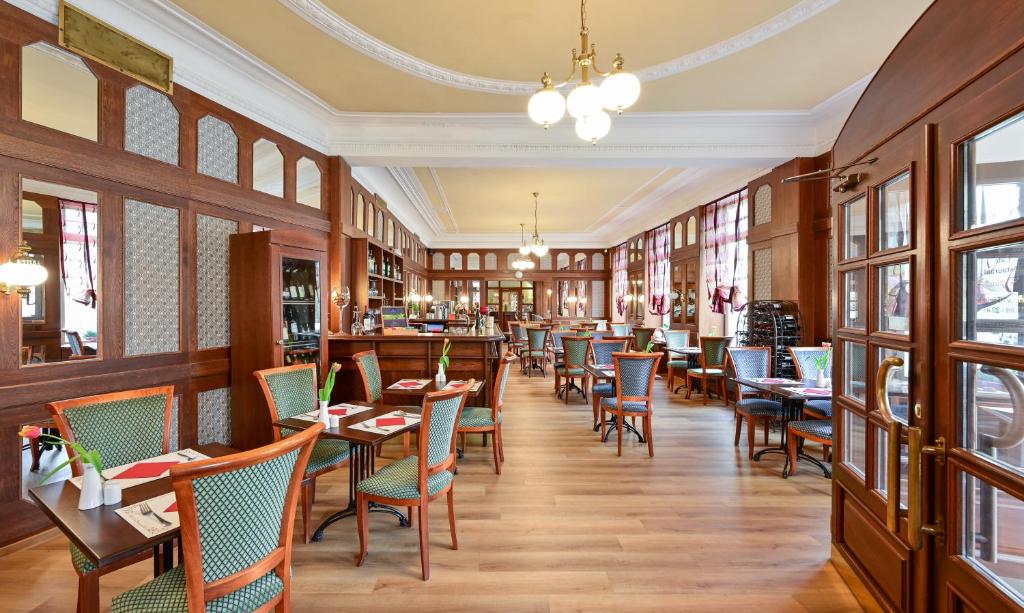Restaurant, Hotel Continental in Marianske Lazne