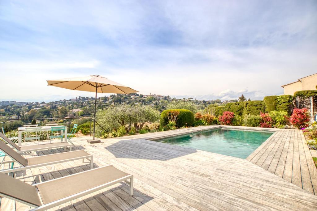 FRGK Villa Orangeraie Mougins Sea View, Private Pool & Ultra-Fast Wi-Fi - 5