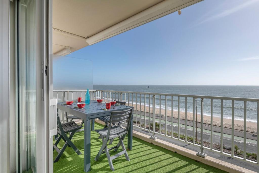 Appartement face mer avec balcon à La Baule -6pers - 1