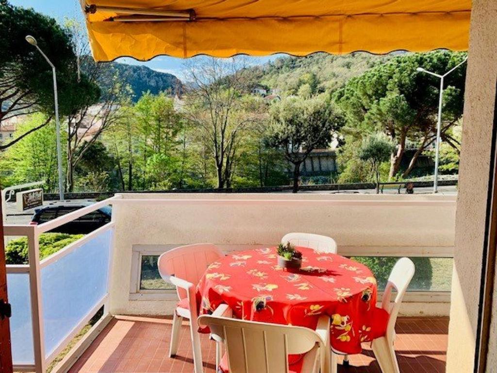 Charmant F2 avec terrasse, parking, et WiFi - à 600m des thermes d'Amélie-les-Bains - 1
