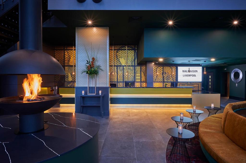 Lobby, Malmaison Liverpool in Liverpool