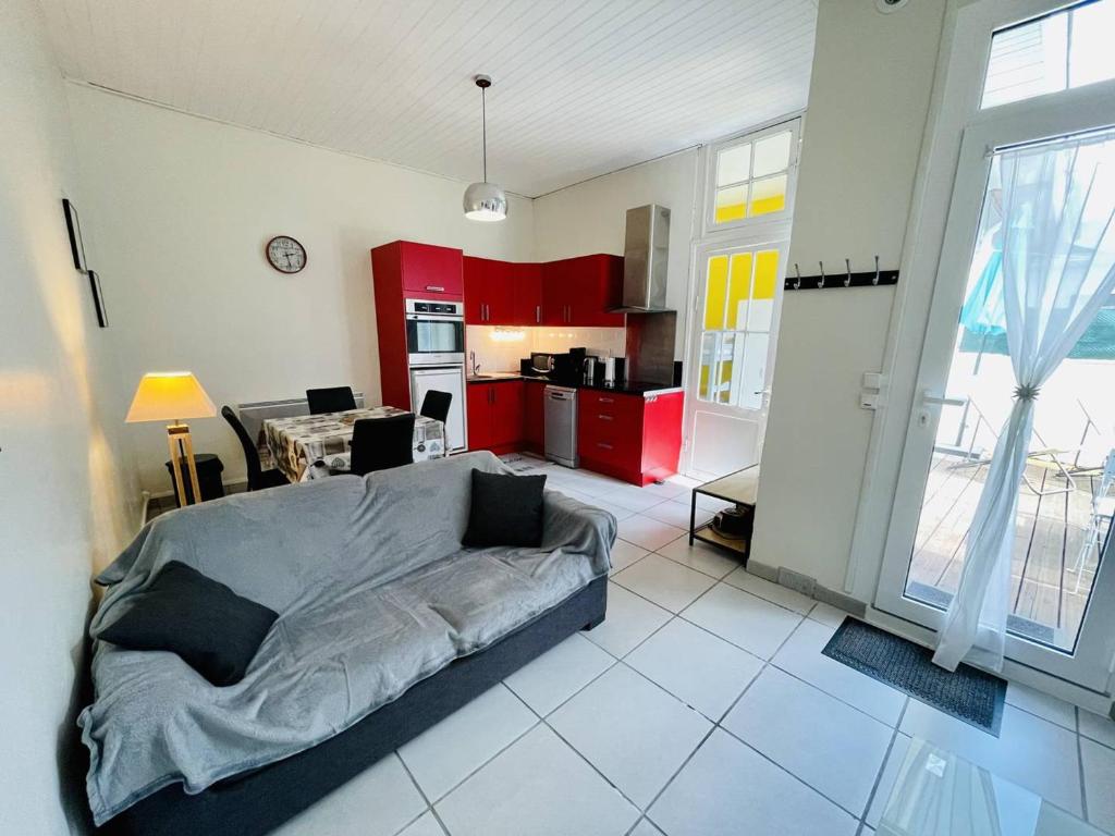 Élégante maisonnette à 230m de la plage avec terrasse, clim, WiFi - idéale 5 pers., Arcachon - FR-1-433-100 - 2