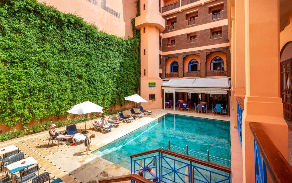 View, Hotel Oudaya in Marrakech