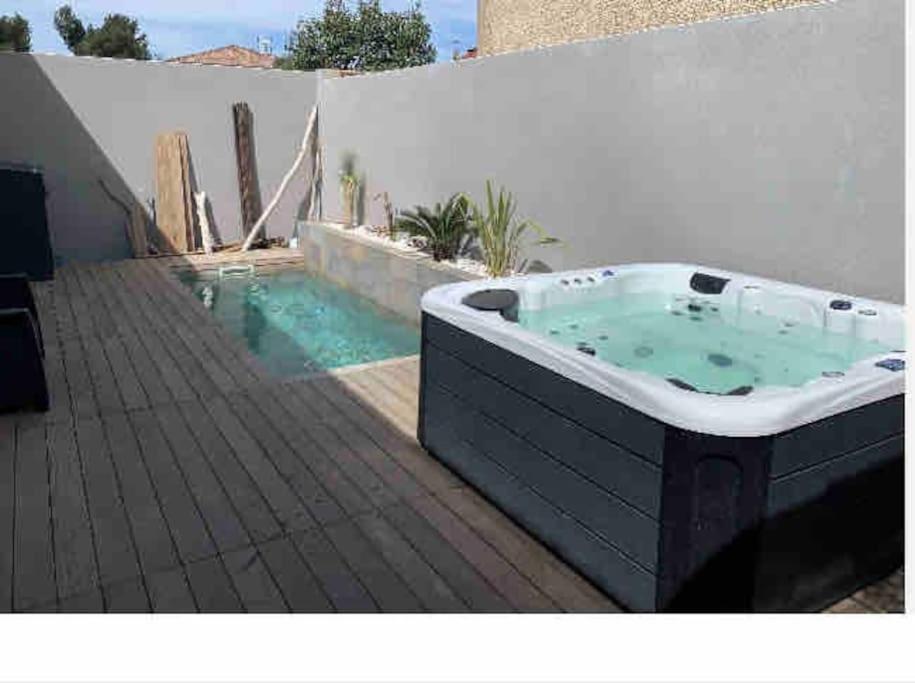 Maison avec piscine et JACUZZI proche Montpellier