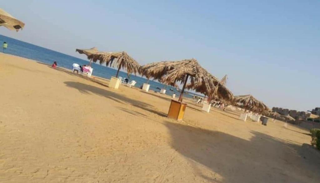 Chalet Ground floor two bedrooms With largeTerrace In Stella Di Mare sea view Ain El Sokhna for Fami photo