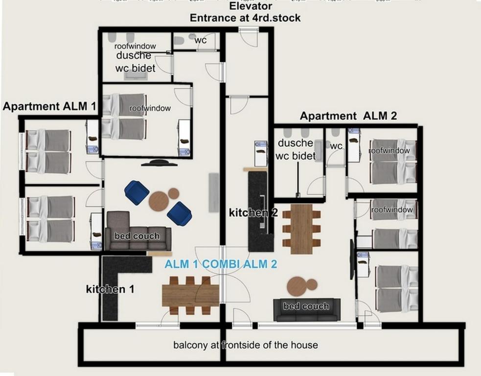 Plan de l'étage