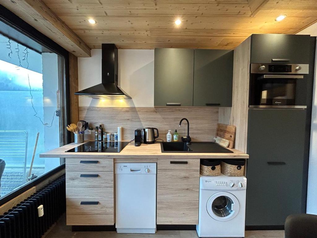 Charmant studio rénové à La Clusaz - 4 pers, terrasse, parking - FR-1-437-102 - 4