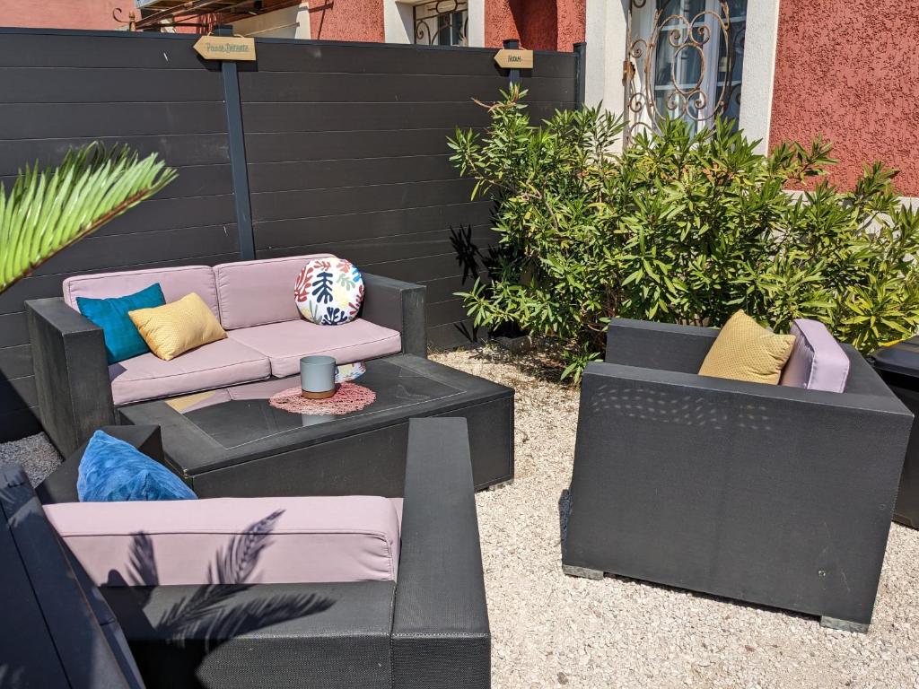 L'Instant Mer - Bord de Mer - Studio avec grand jardin à La Capte - 4