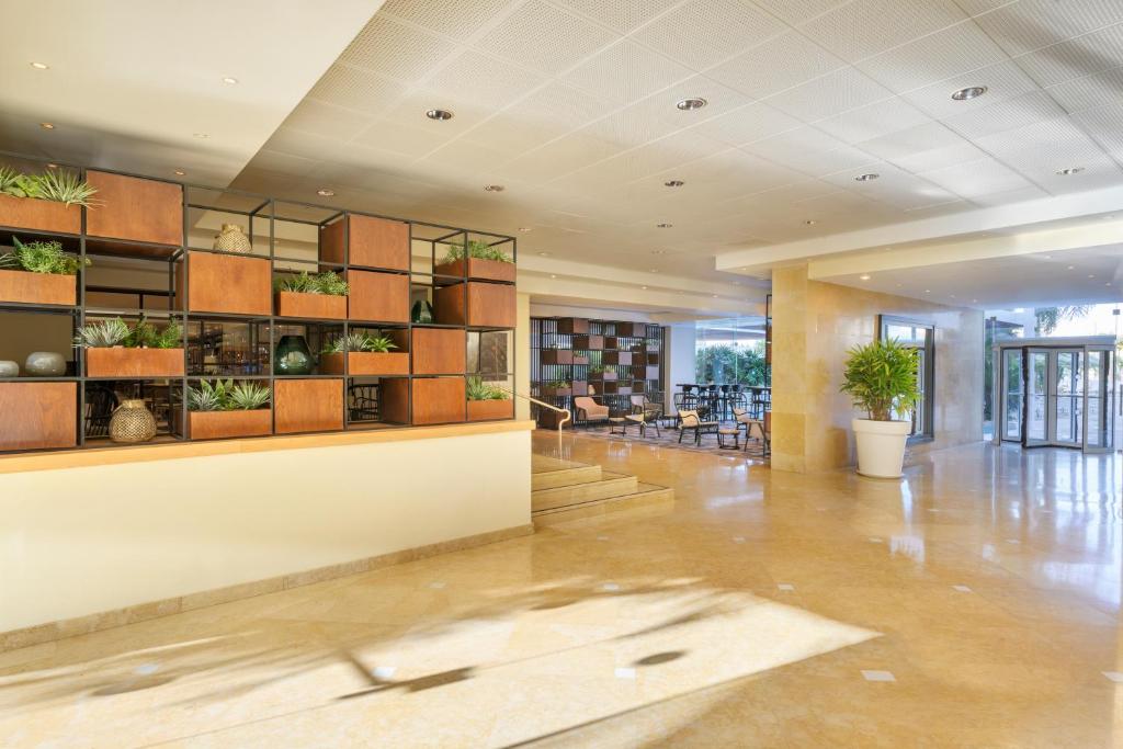 Lobby, Lagoona Hotel in Eilat
