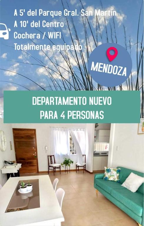 Hermoso Departamento en Mendoza - 2