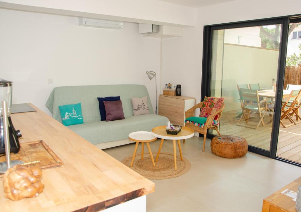 La Capte T2, A 2min de la mer, Terrasse-Wifi-Parking gratuit - 2