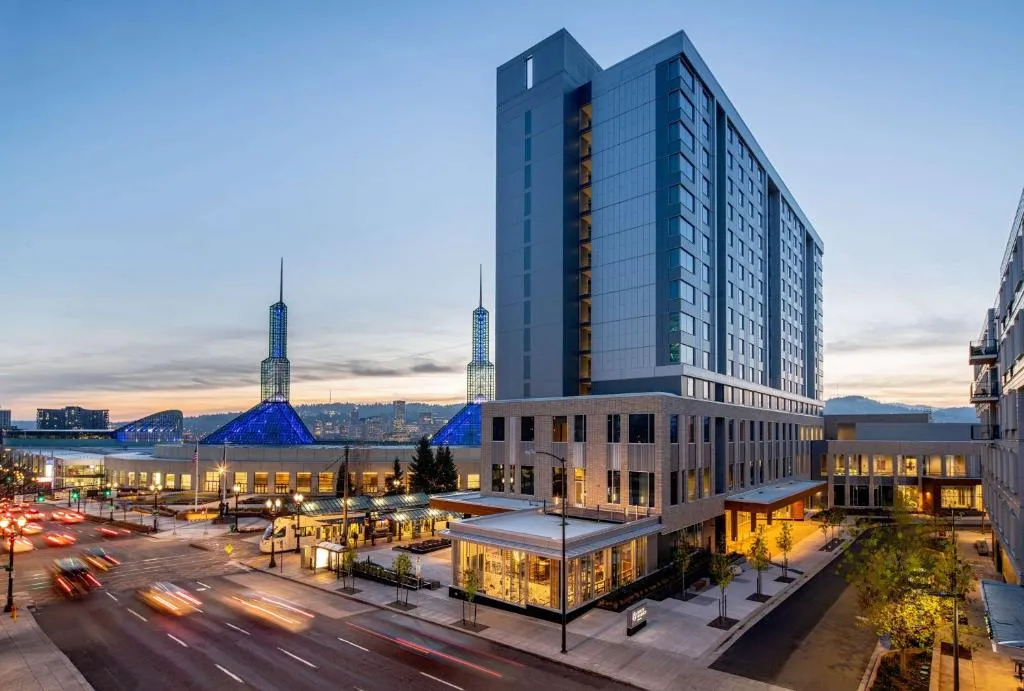 Hyatt Regency Portland at the Oregon Convention Center，位于波特兰的酒店