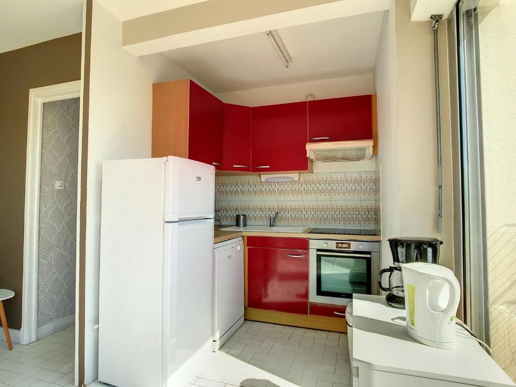 Location saisonnière - F3 - 8 pers - 1ère ligne - Garage - Animaux acceptés - 4