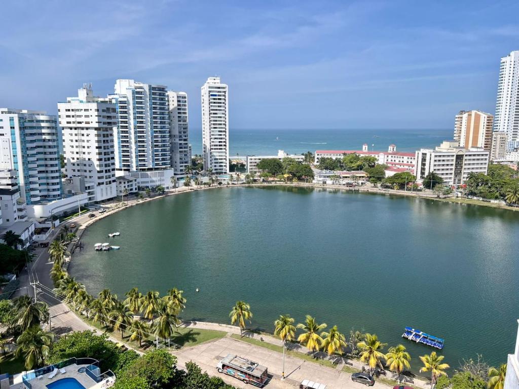 El Laguito, Edificio El Conquistador, Cartagena de Indias