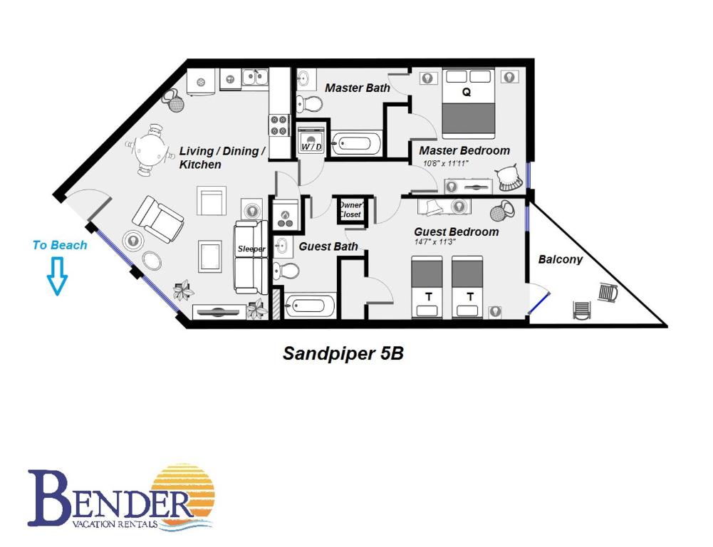 Sandpiper 5B, Gulf Shores