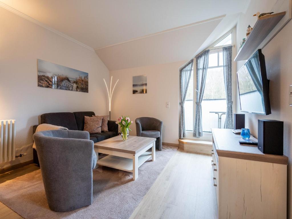 Dünenpark Binz - Komfortplus Ferienwohnung mit 2 Schlafzimmern und Balkon im Dachgeschoss 009, Binz