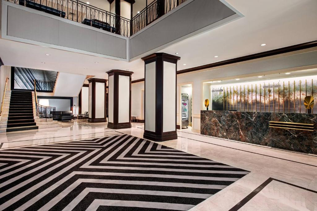 Lobby, New York Marriott Downtown in New York (NY)