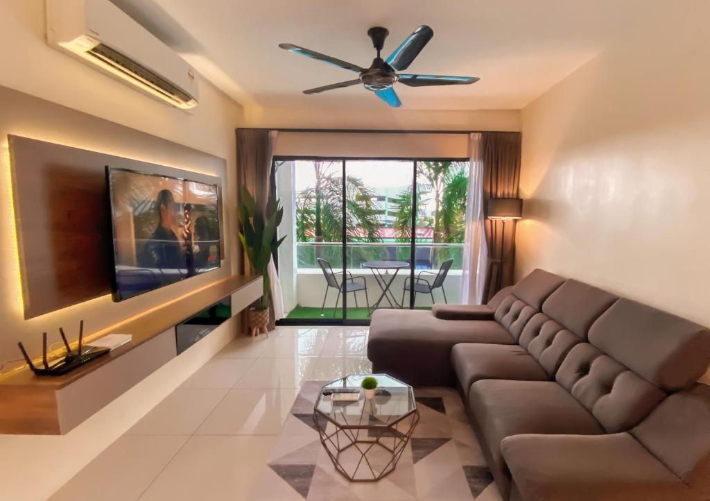 Comfy Suite Manhattan Ipoh PoolView Waterpark Free Netflix&Game, Ipoh