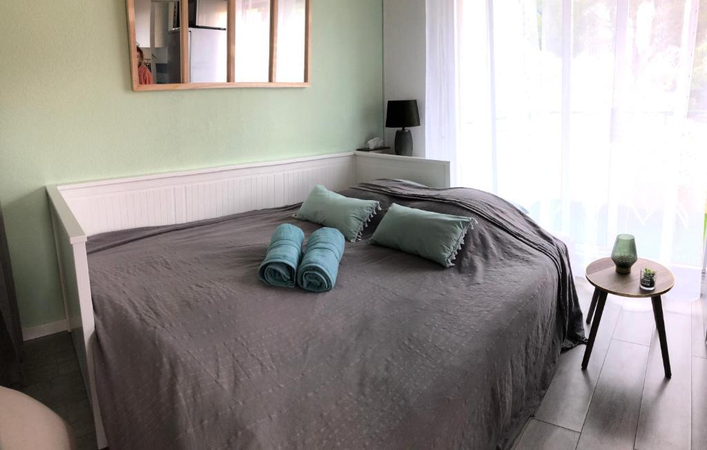 studio avec terrasse et piscine - 5
