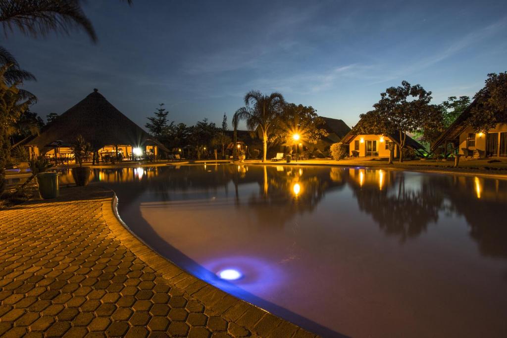 Swimming pool, Sandy's Creations Resort in Lusaka