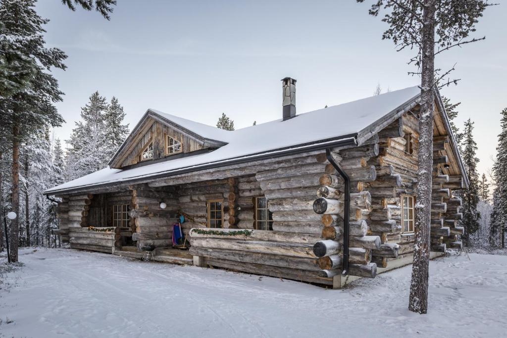 Exterior view, Levikaira Apartments - Log Cabins in Levi