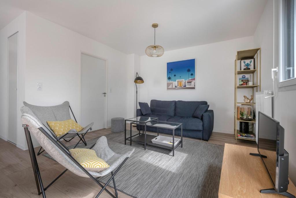 Appartement moderne avec terrasse et bbq - 4 pers - 5